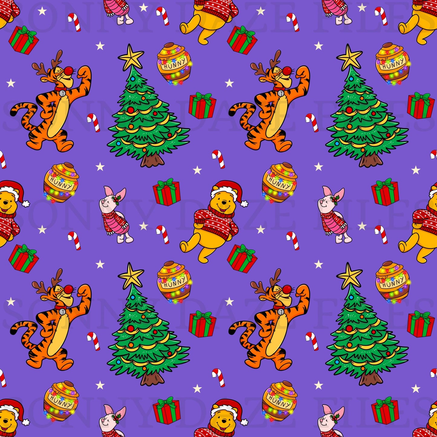 Bear and friends Christmas