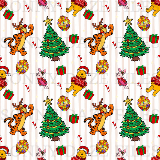 Bear and friends Christmas