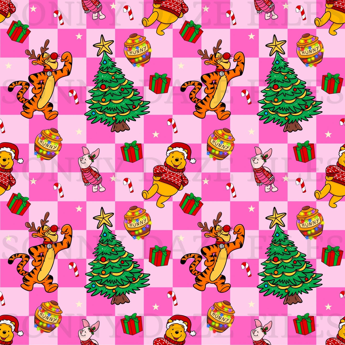 Bear and friends Christmas