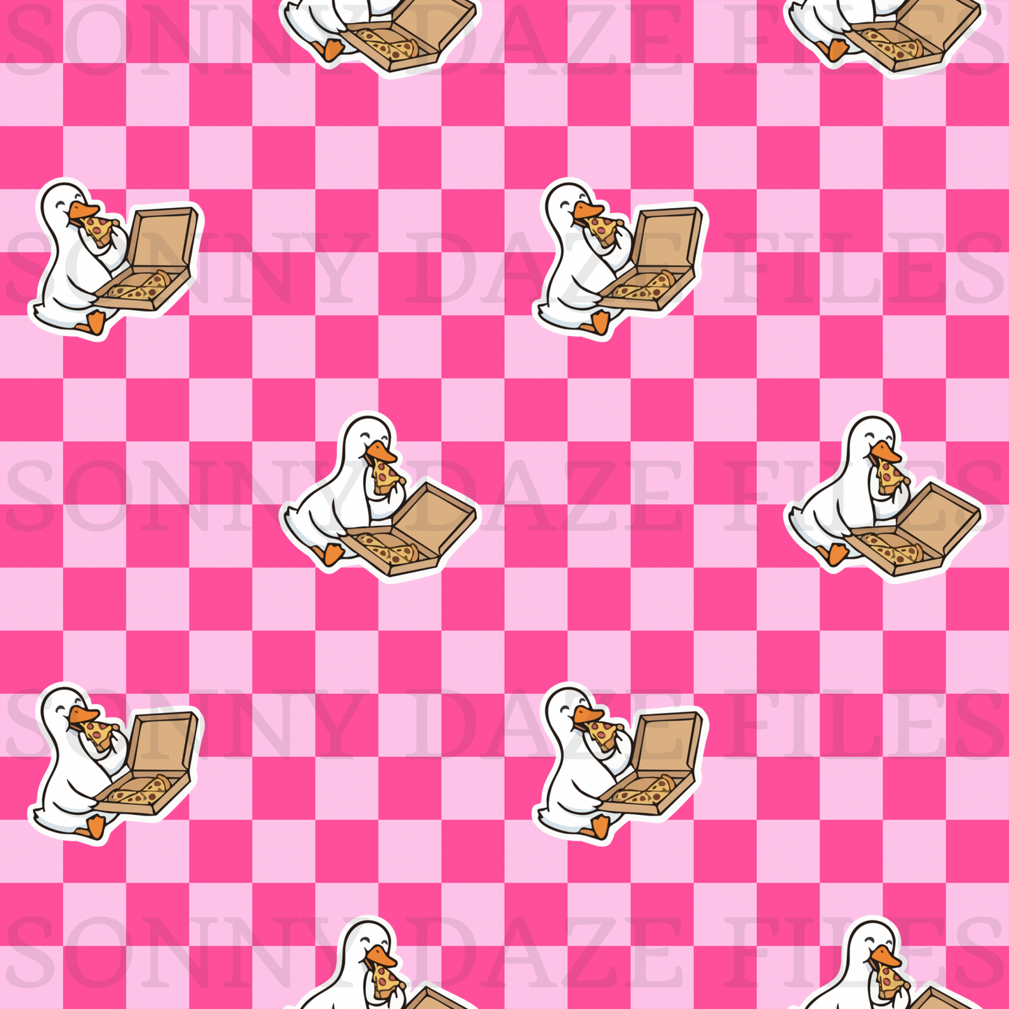 Pizza duck