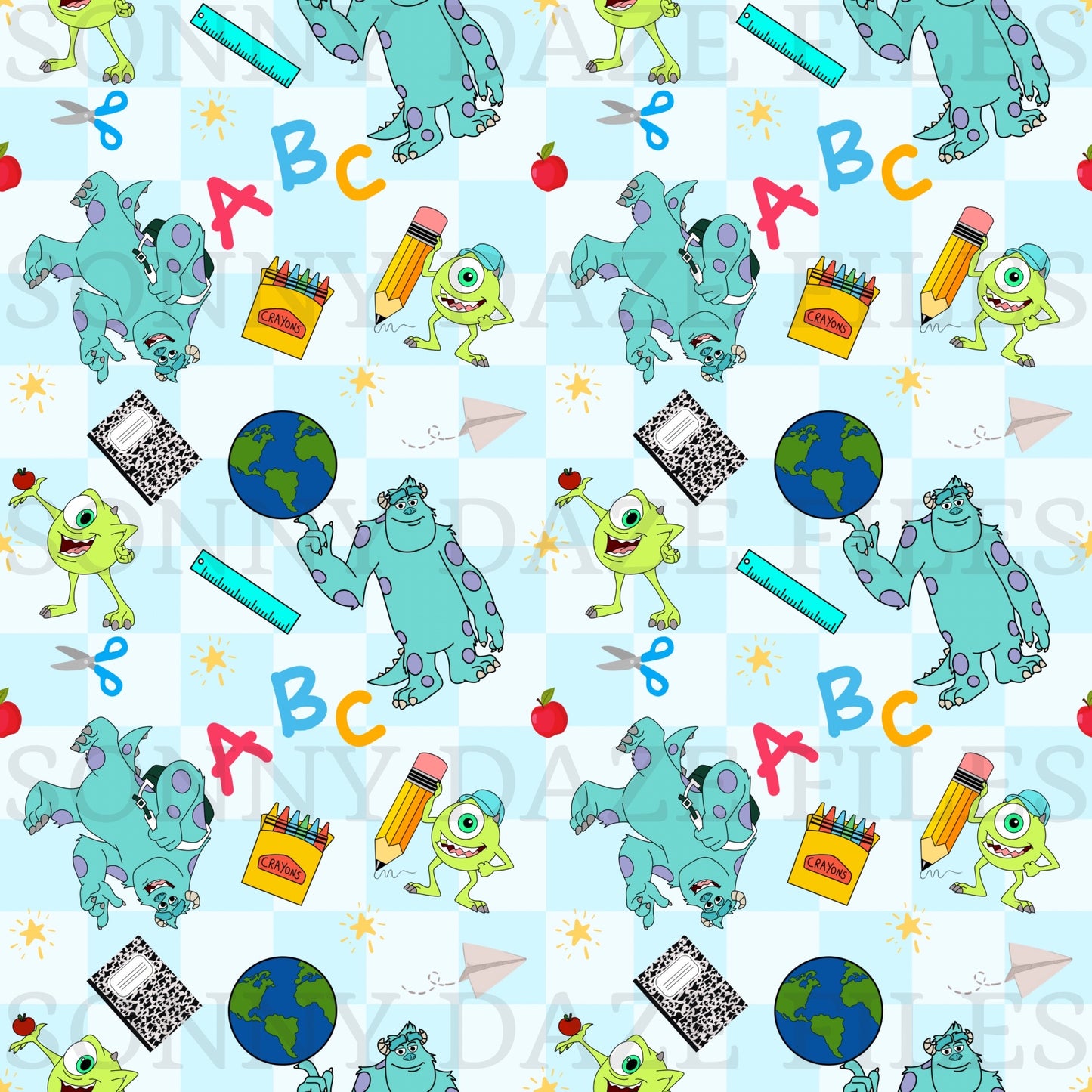 Back to school monsters