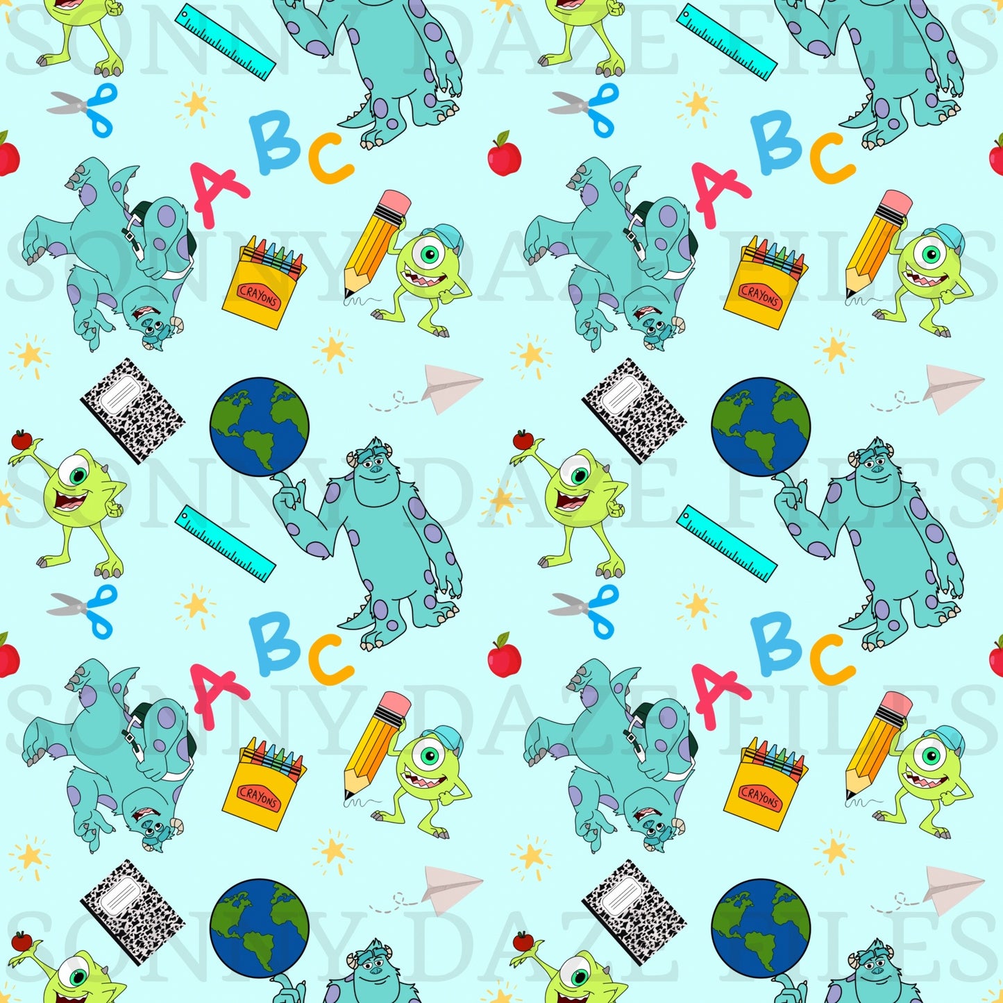 Back to school monsters