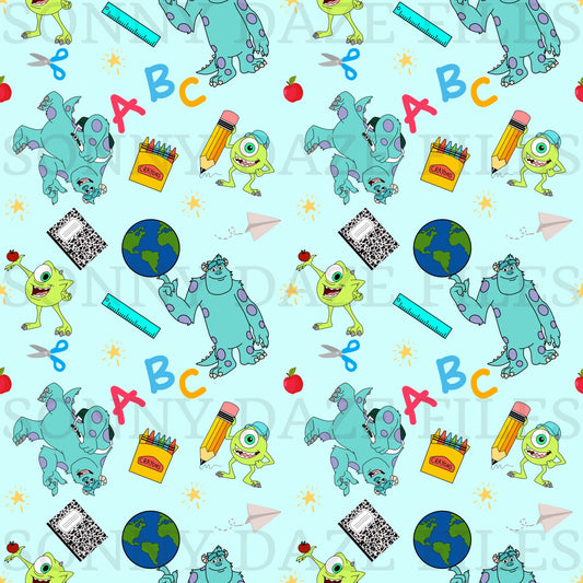 Back to school monsters