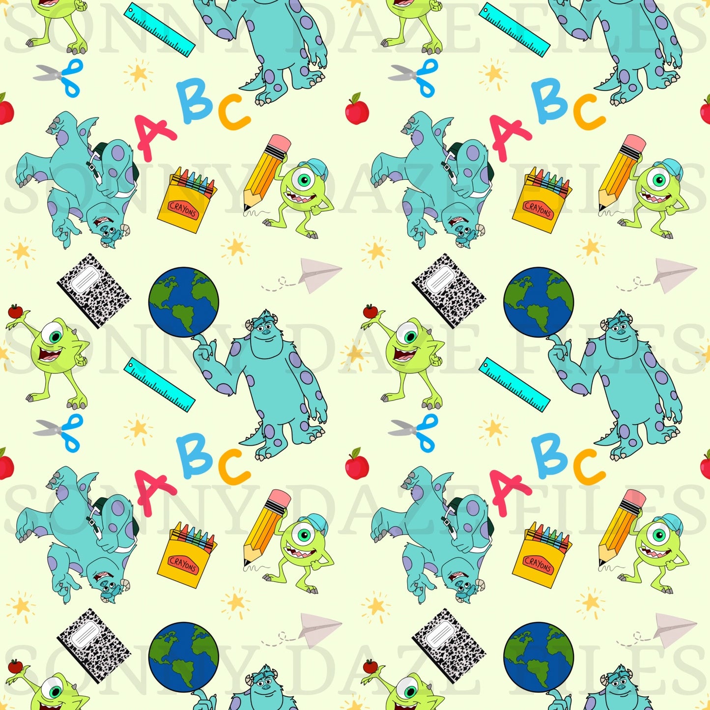Back to school monsters