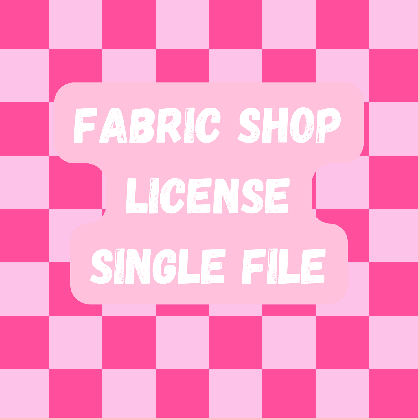 Fabric Shop Licensing single file