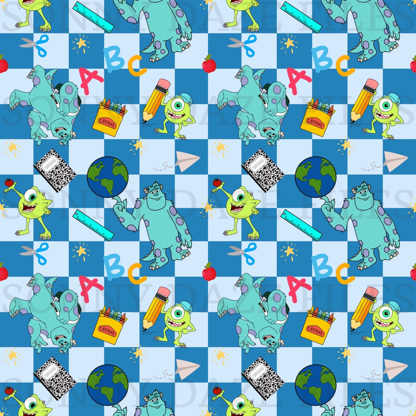 Back to school monsters