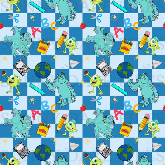 Back to school monsters