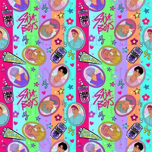 Kpop Demon boys stripes