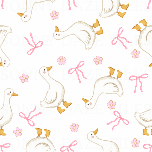 Coquette goose flowers