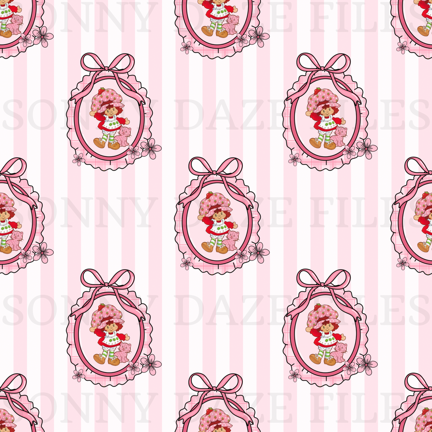 Strawberry girl vintage