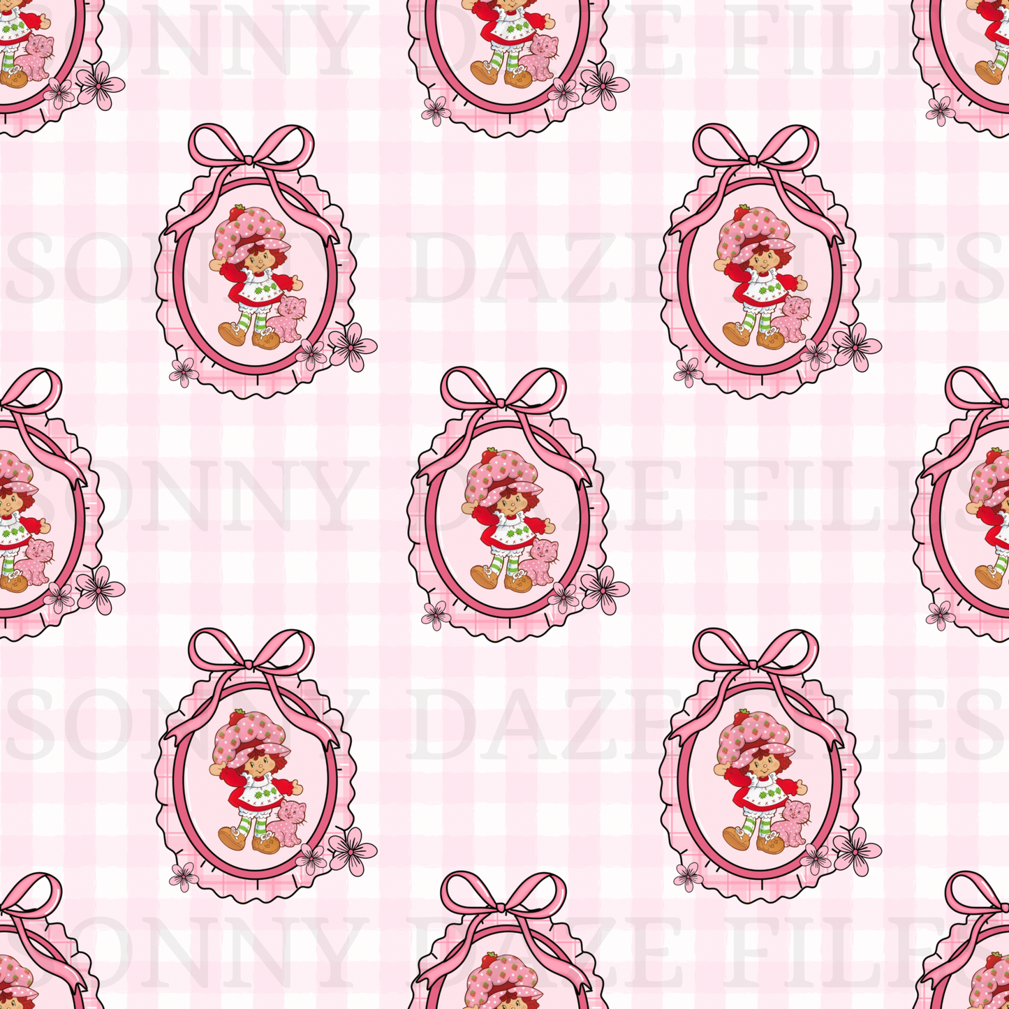 Strawberry girl vintage