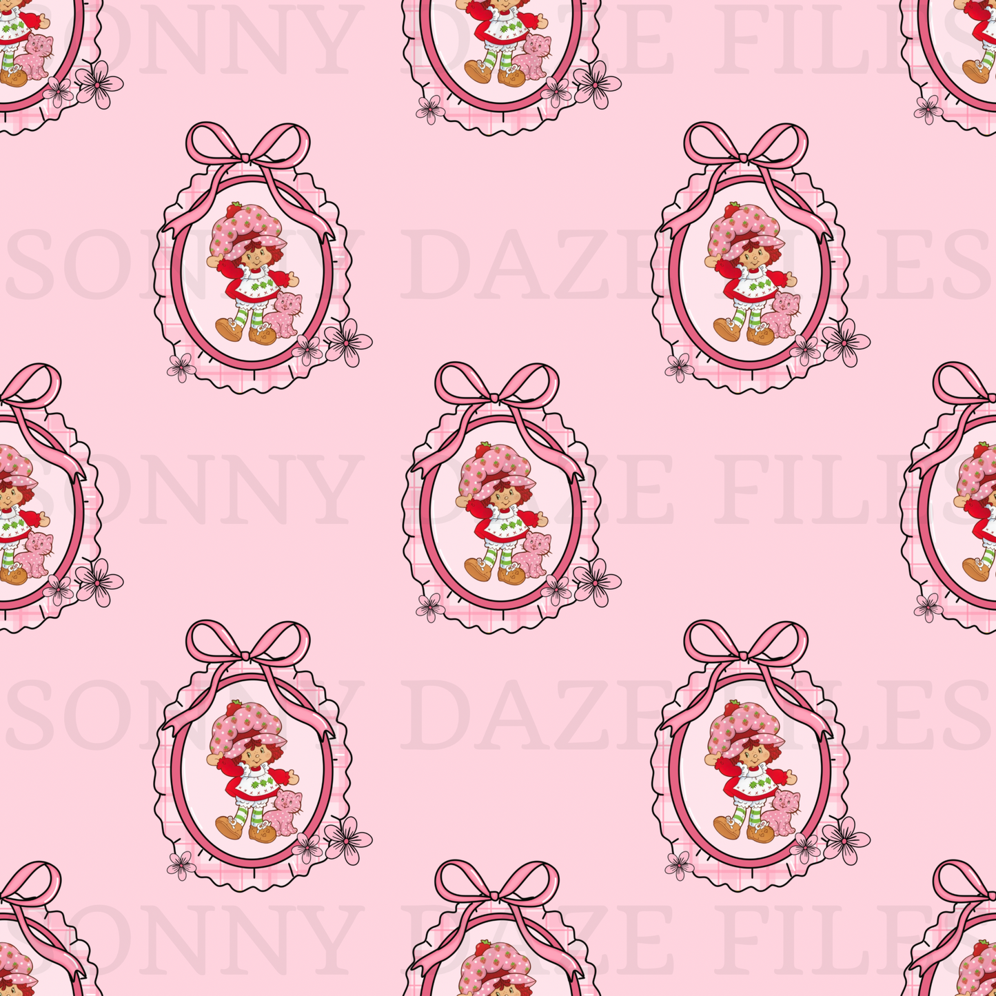 Strawberry girl vintage