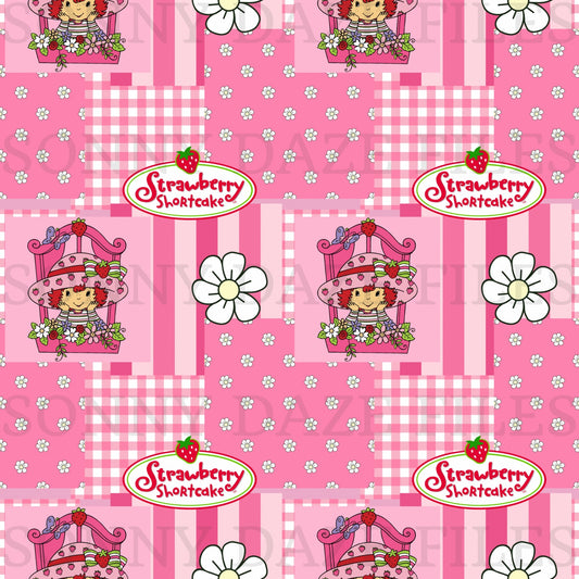 Strawberry girl patchwork