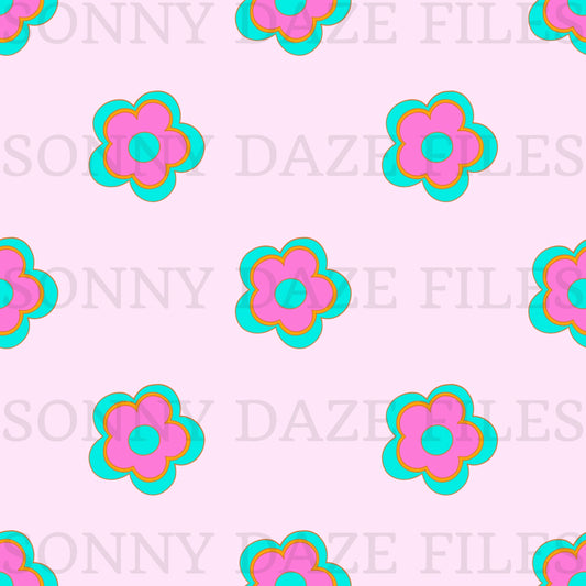 Flowers and stripes