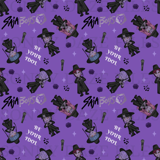 Boy band purple