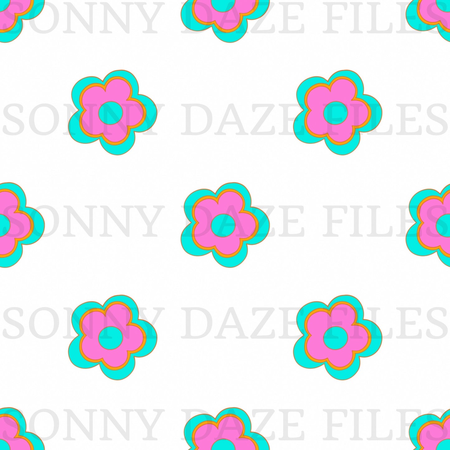 Flowers and stripes
