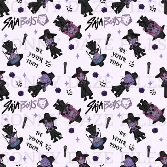 Boy band light purple