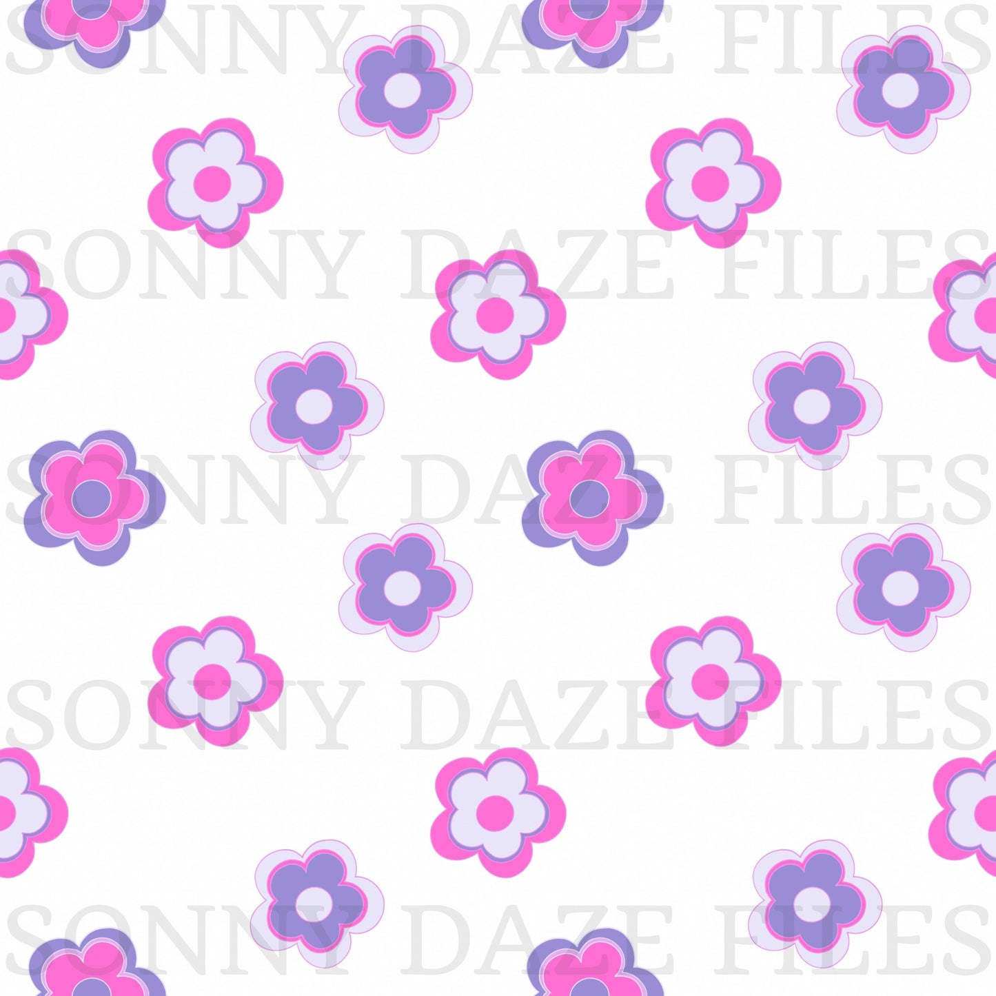 Flowers and stripes
