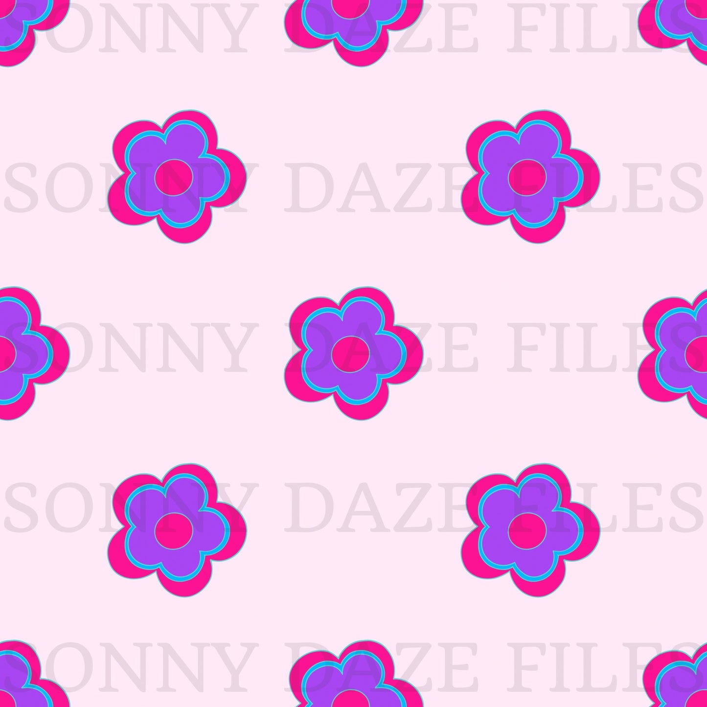 Flowers and stripes