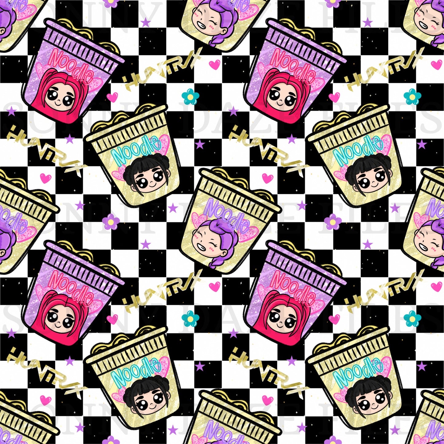 Hunter ramen checkered