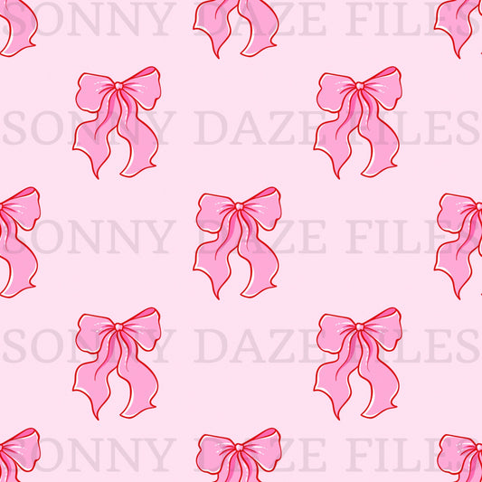 Pink bows