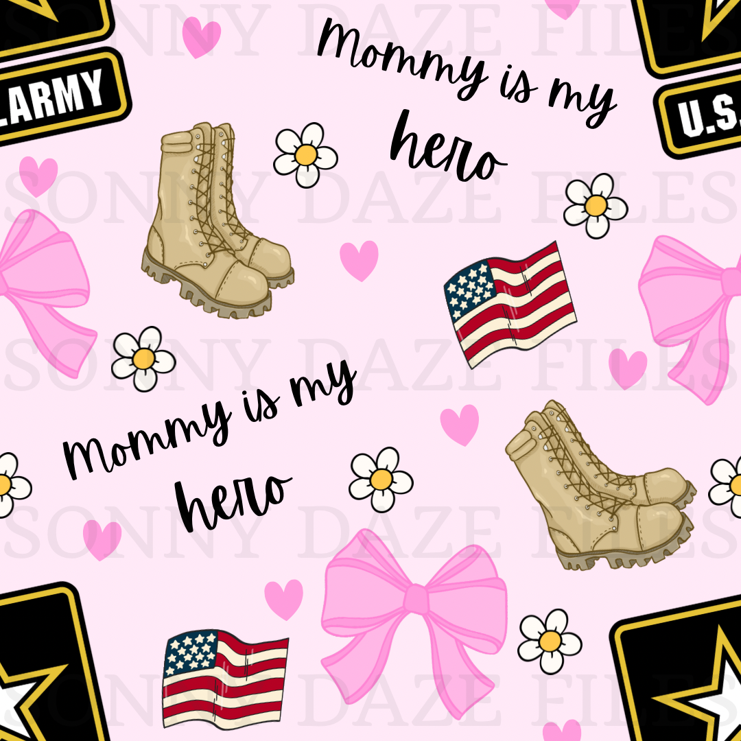 Mommy is my hero