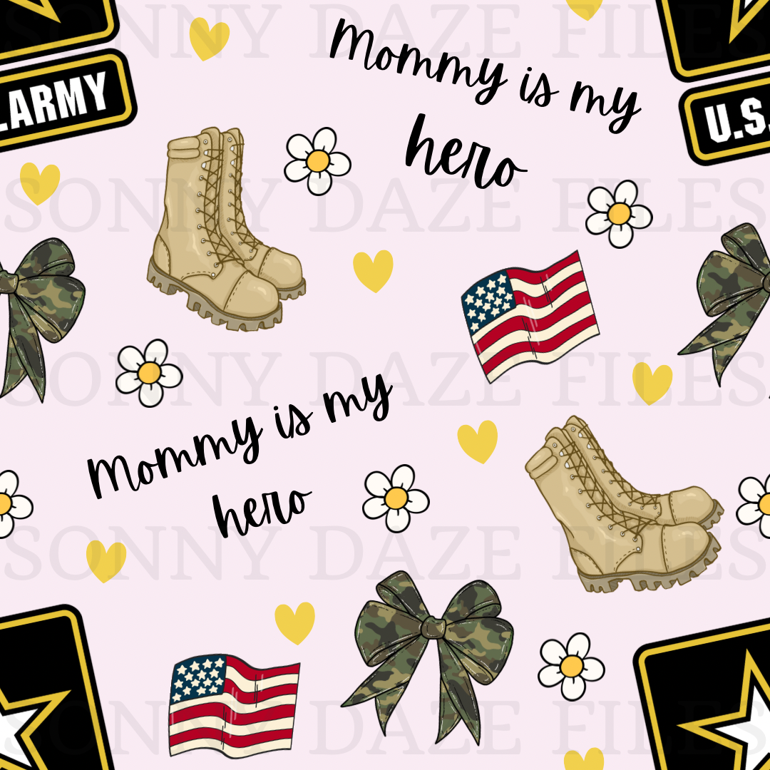 Mommy is my hero