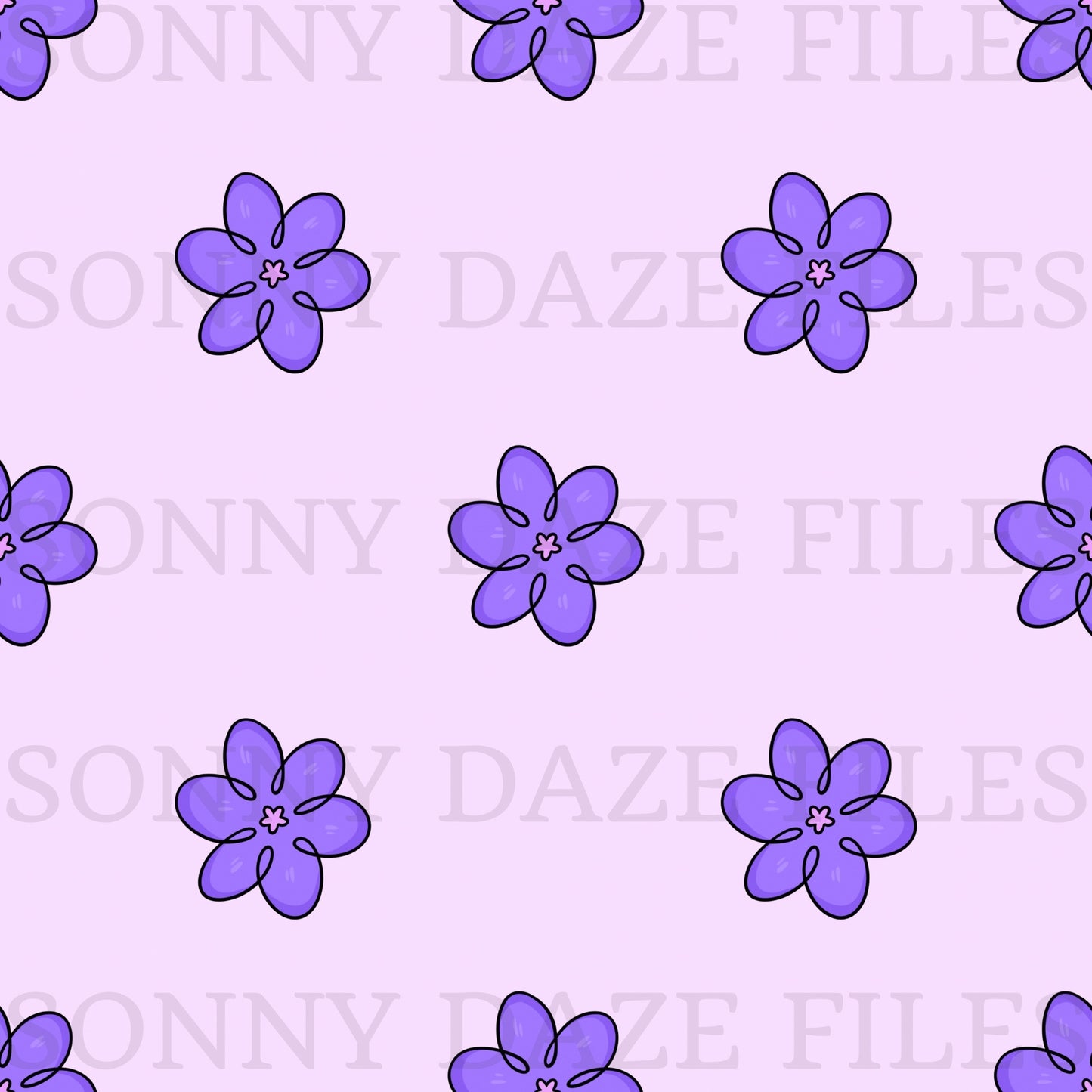 Purple flowers