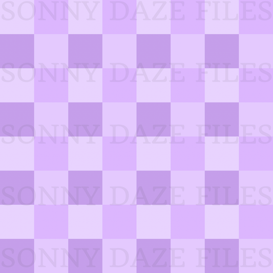 Purple checkered