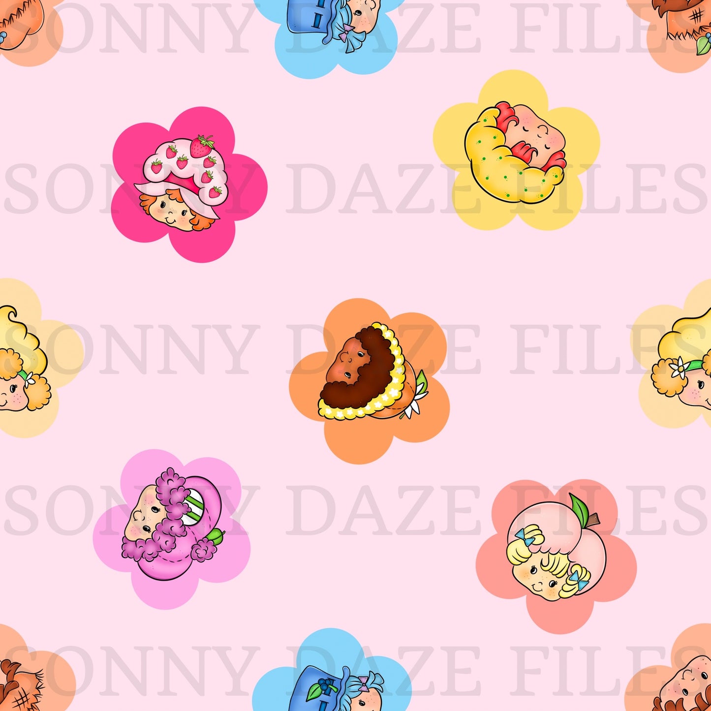 Strawberry girl flowers