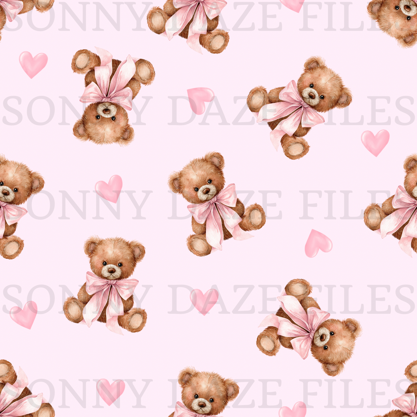 Girly teddy bears