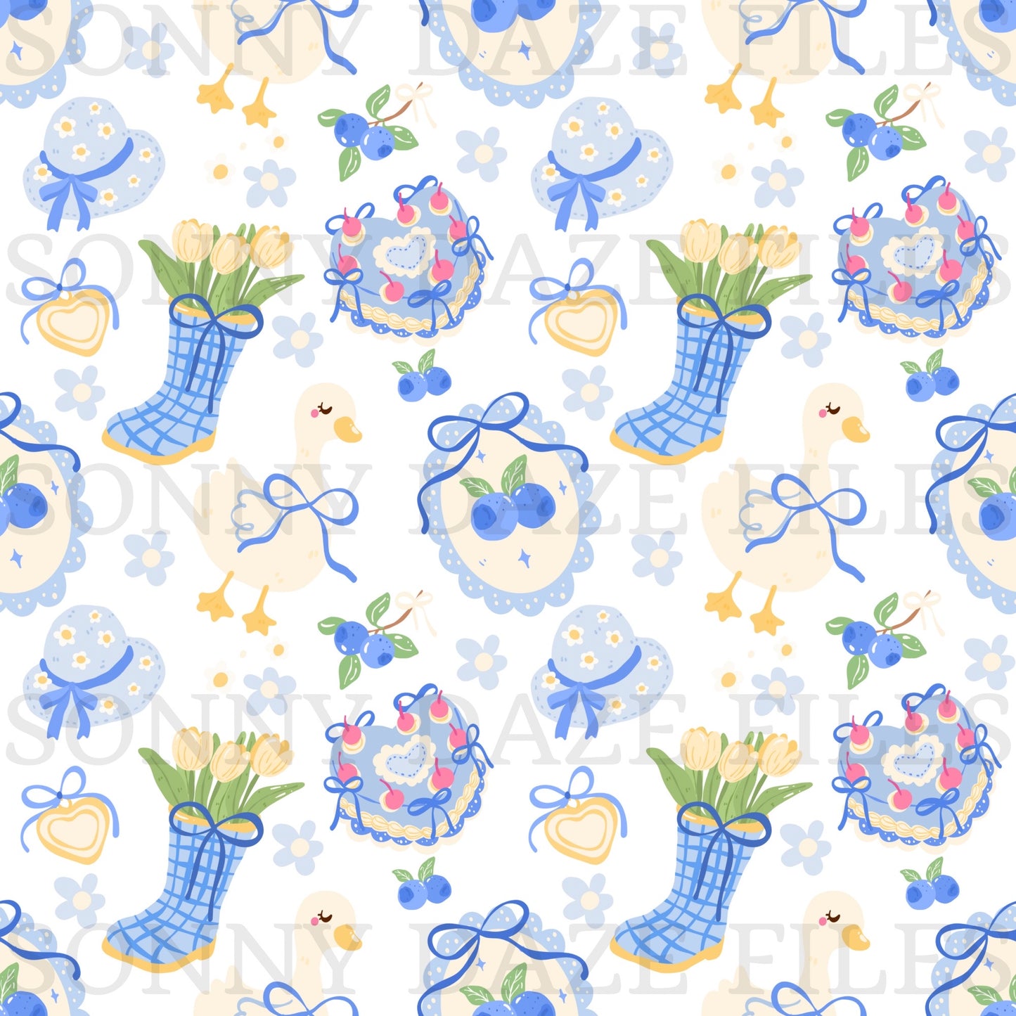 Sweet coquette blueberries