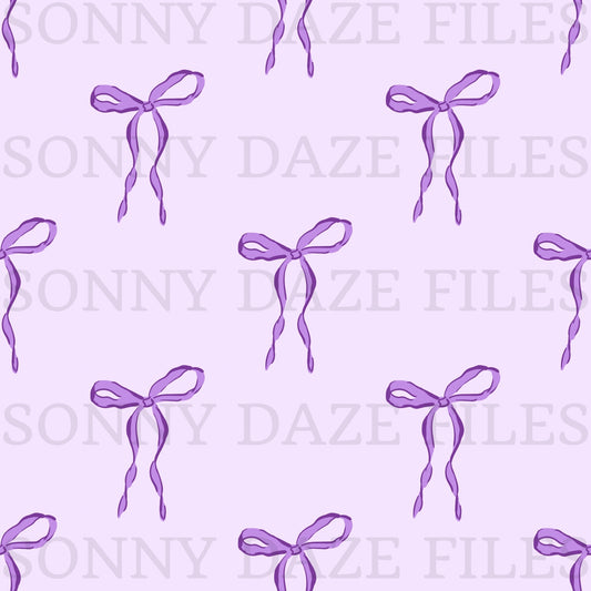 Purple bows