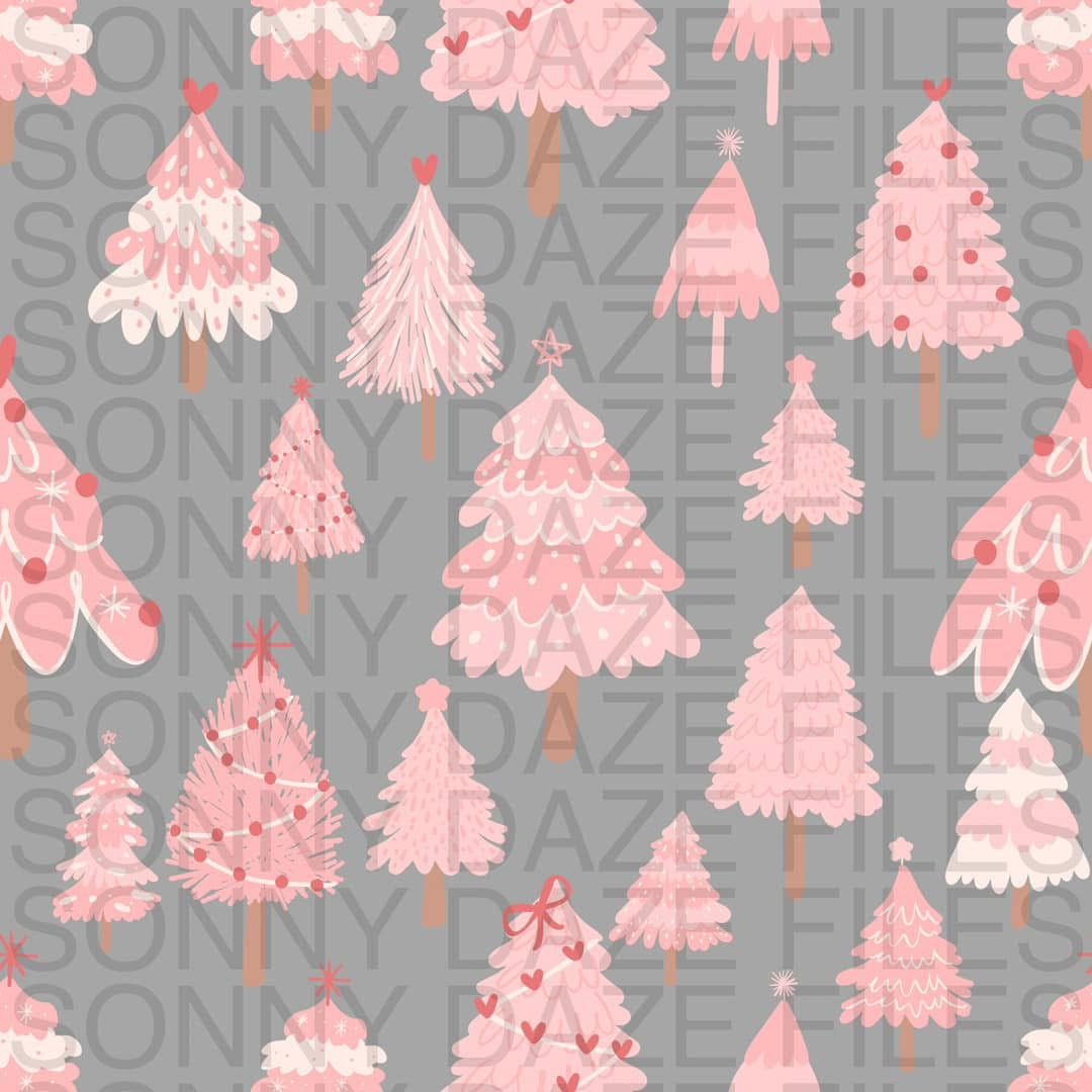 Pink Christmas Tree’s