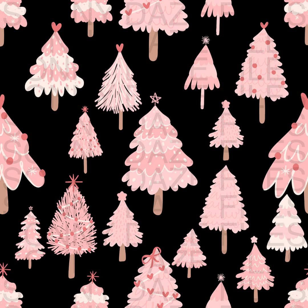 Pink Christmas Tree’s