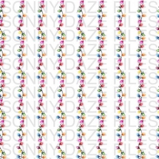 Christmas lights strands